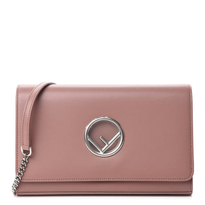 Fendi Vitello Liberty Lucido F is Fendi Wallet on Chain English Rose 1 of 11
