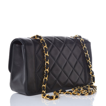Chanel Lambskin Quilted Small Single Flap Black 3 of 8