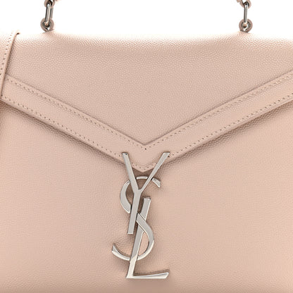 Saint Laurent Grain de Poudre Mini Classic Monogram Cassandra Top Handle Marble Pink 7 of 10