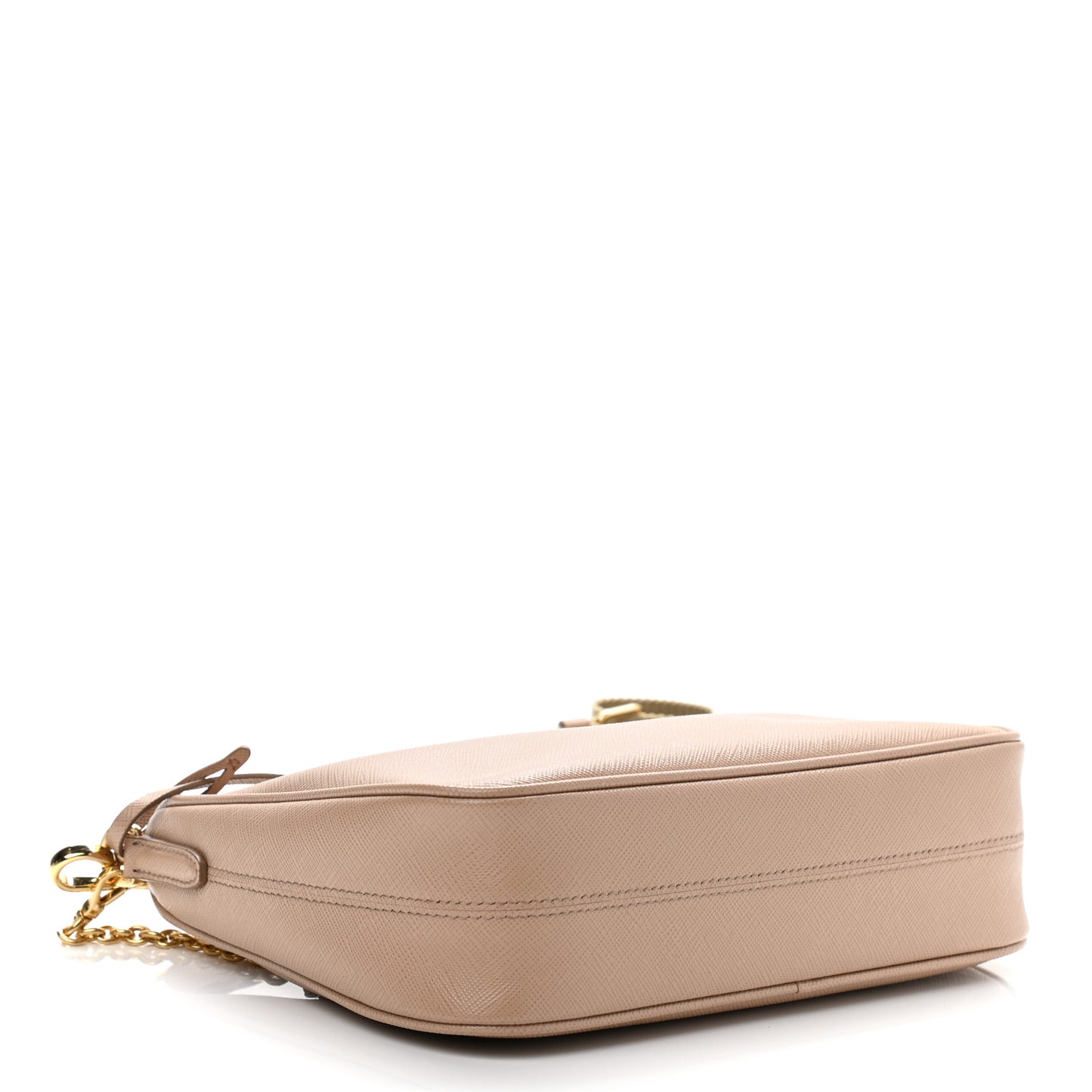 Saffiano Re-Edition 2005 Shoulder Bag Cammeo Beige