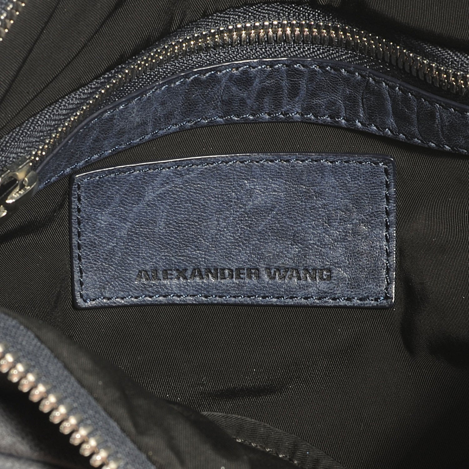 Alexander Wang Leather Rocco Midnight 6 of 6