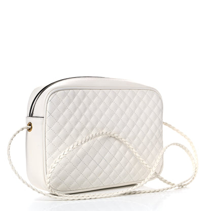 Gucci Calfskin Web Trapuntata Small Shoulder Bag Off White 3 of 11