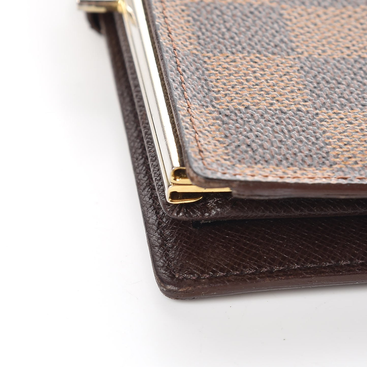 Damier Ebene Continental French Purse Wallet