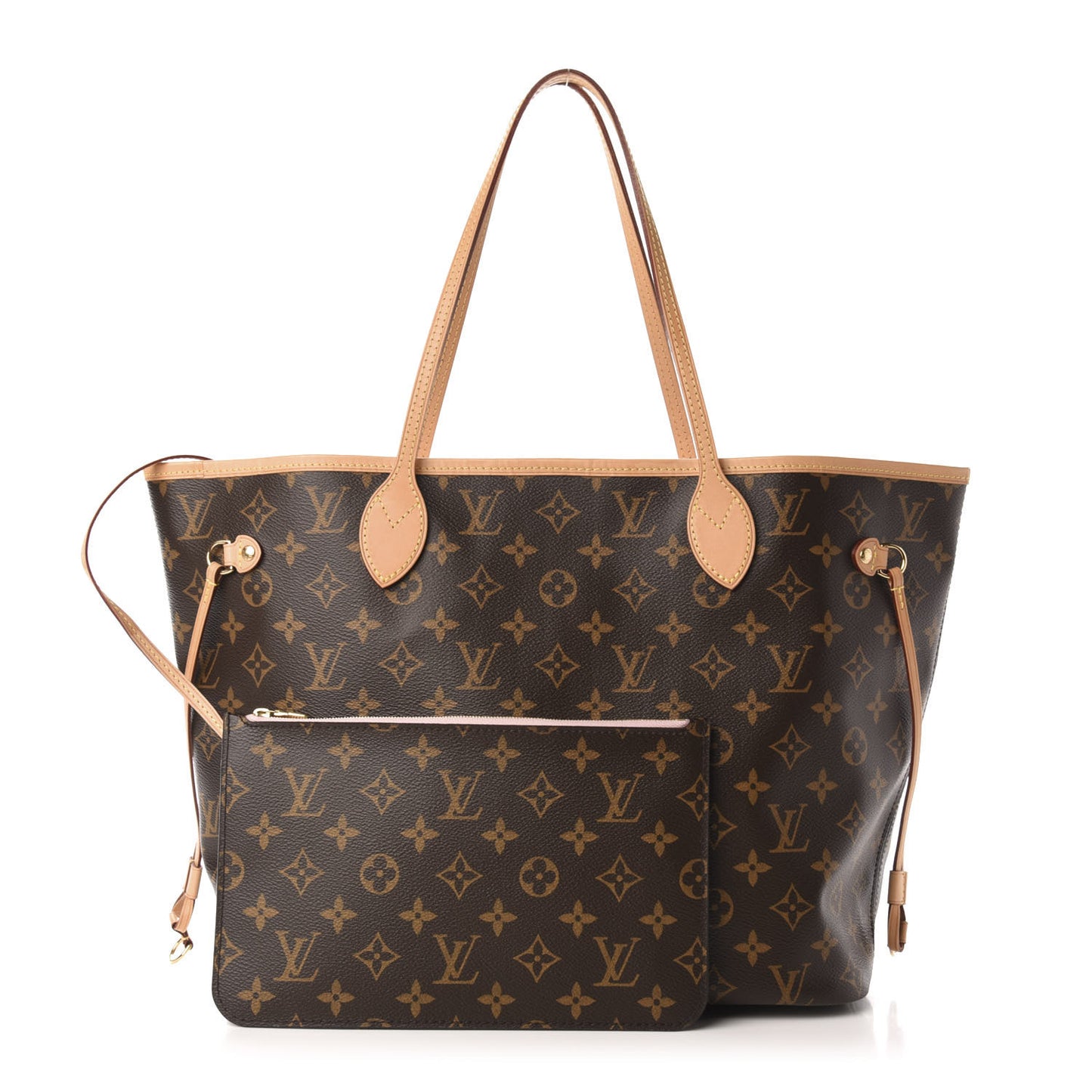 Monogram Neo Neverfull MM Rose Ballerine
