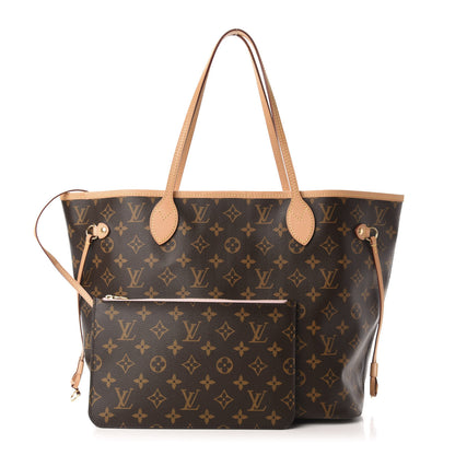 Louis Vuitton Monogram Neo Neverfull MM Rose Ballerine 1 of 14