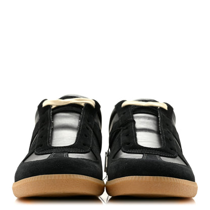 Maison Margiela Nappa Suede Mens Replica Sneakers 41.5 Black 3 of 10