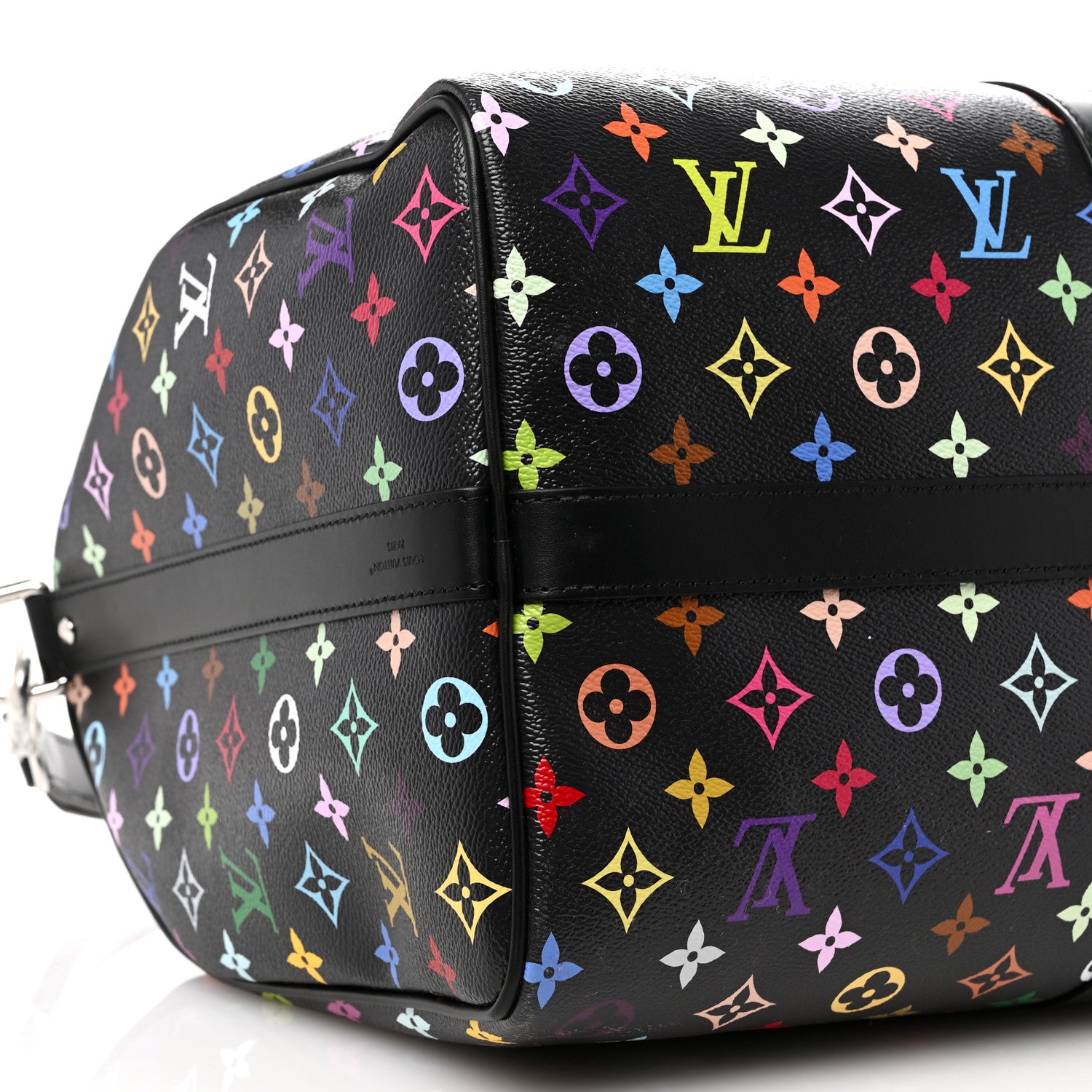 Louis Vuitton LV X TM Monogram Multicolor Keepall Bandouliere 50 Black 7 of 8