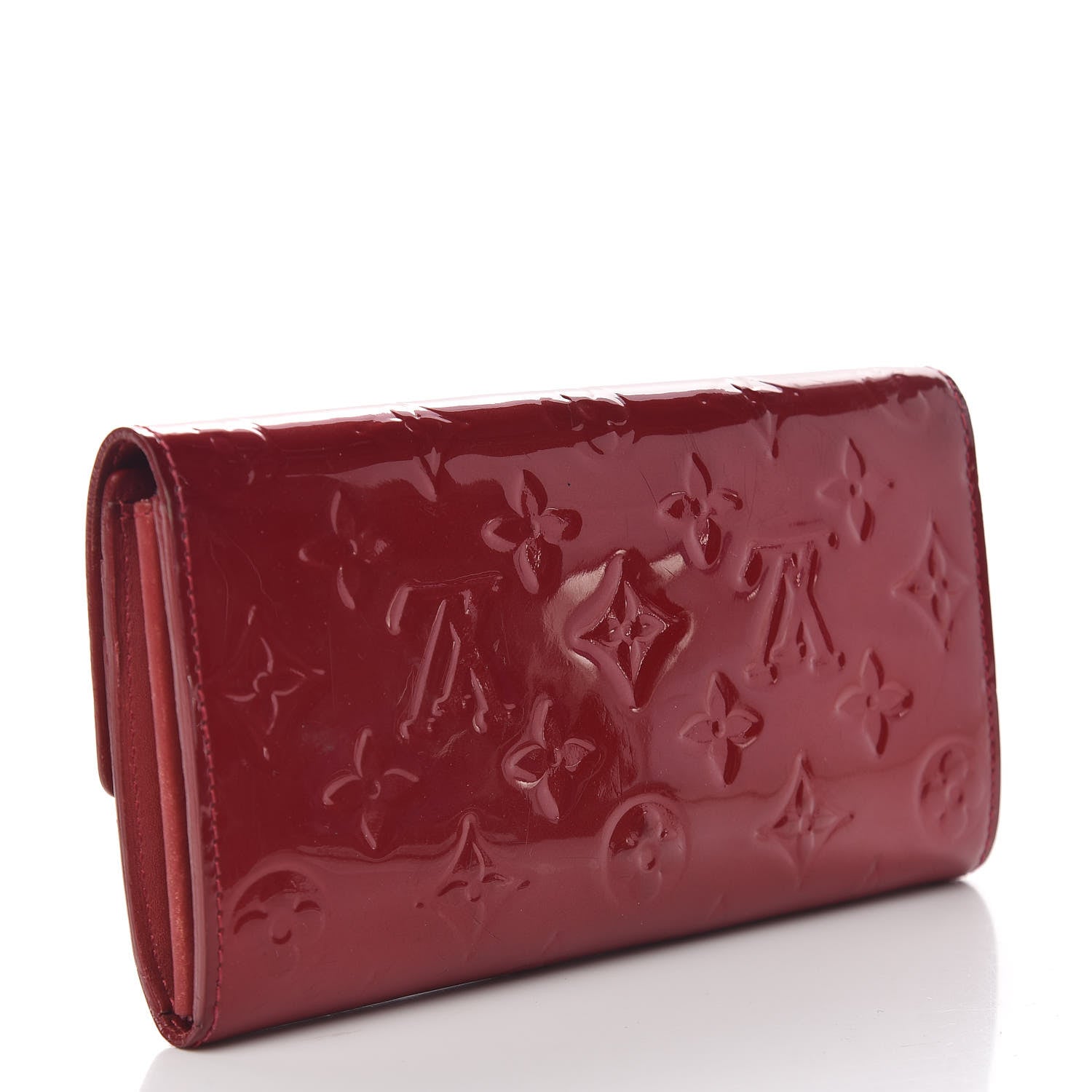 Louis Vuitton Vernis Sarah Wallet Pomme D'Amour 3 of 9