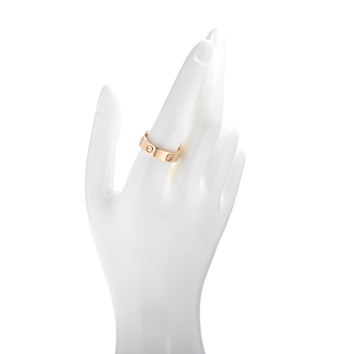 Cartier 18K Yellow Gold 5.5mm LOVE Ring 61 9.5 2 of 4