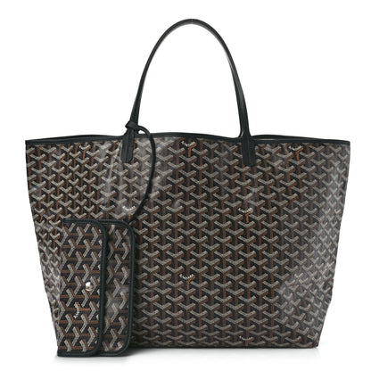 Goyard Goyardine Saint Louis GM Black 1 of 8