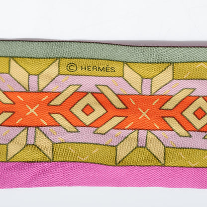 Hermes Silk Belles du Mexique Twilly 4 of 4