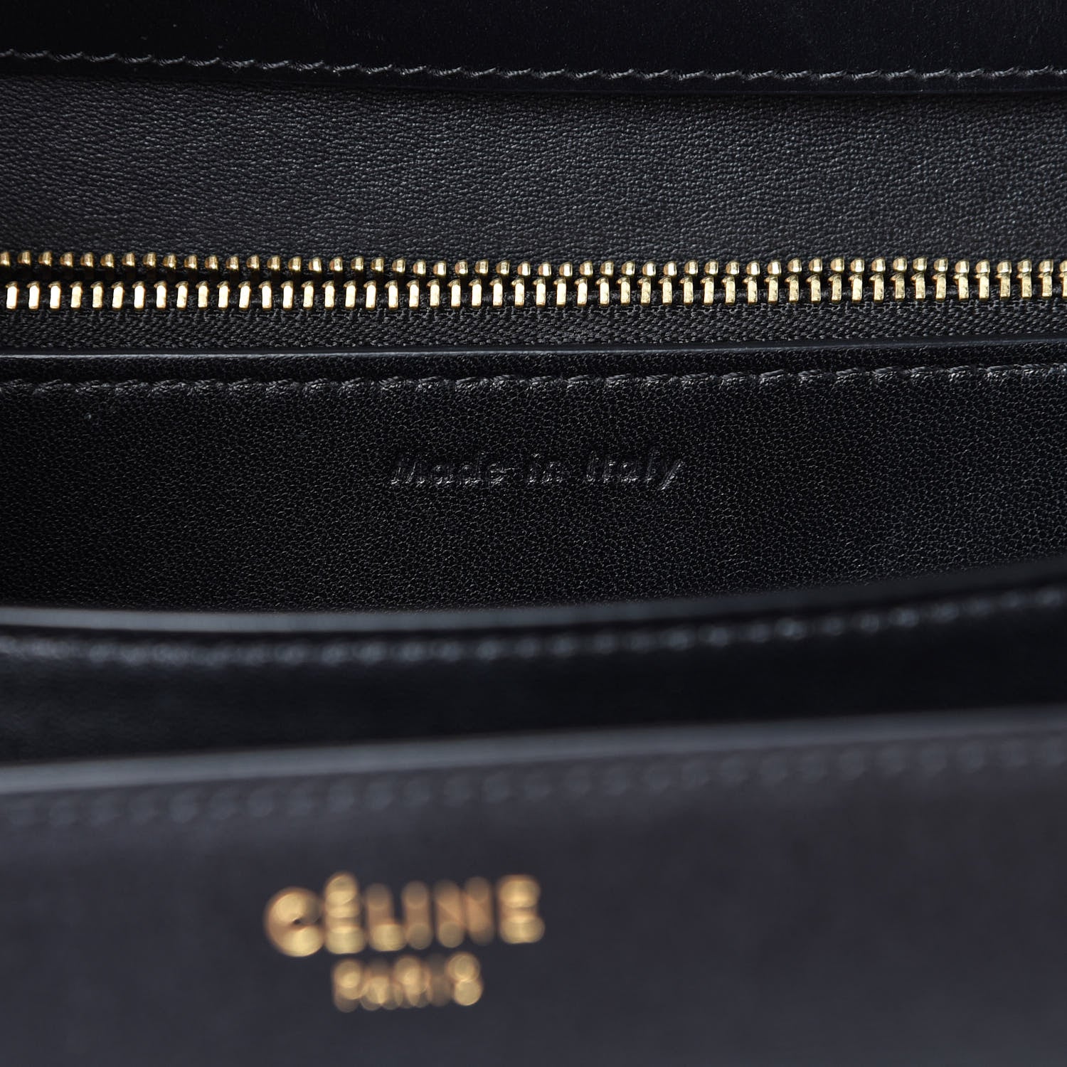 Celine Box Calfskin Medium Classic Box Flap Bag Black 6 of 14