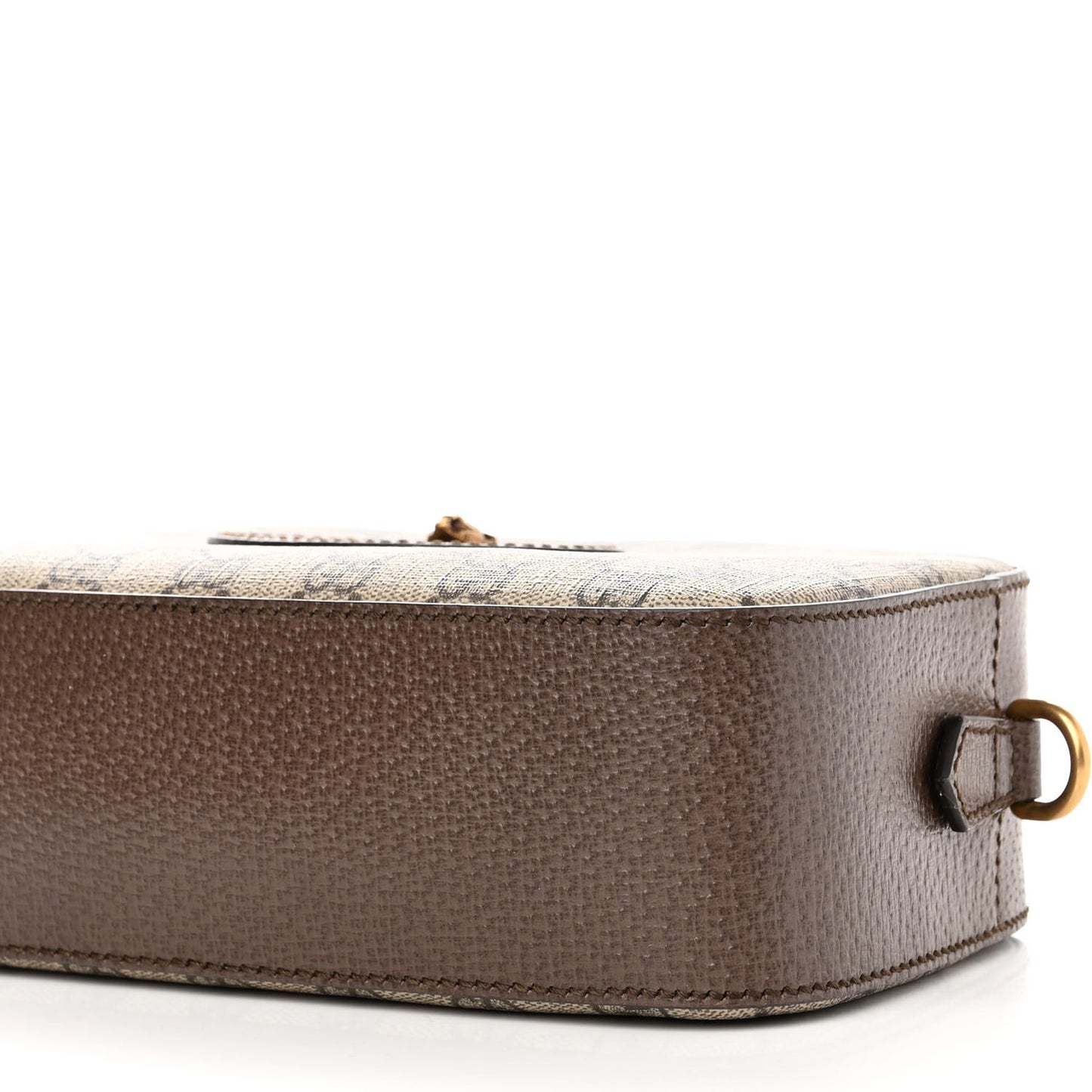 GG Supreme Monogram Web Neo Vintage Shoulder Bag Beige New Acero Crop