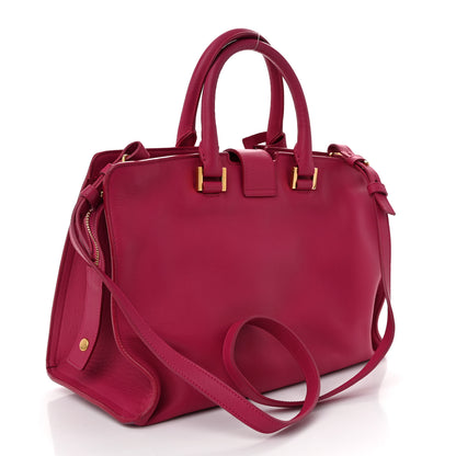 Saint Laurent Calfskin Small Classic Y Cabas Fuchsia 3 of 9