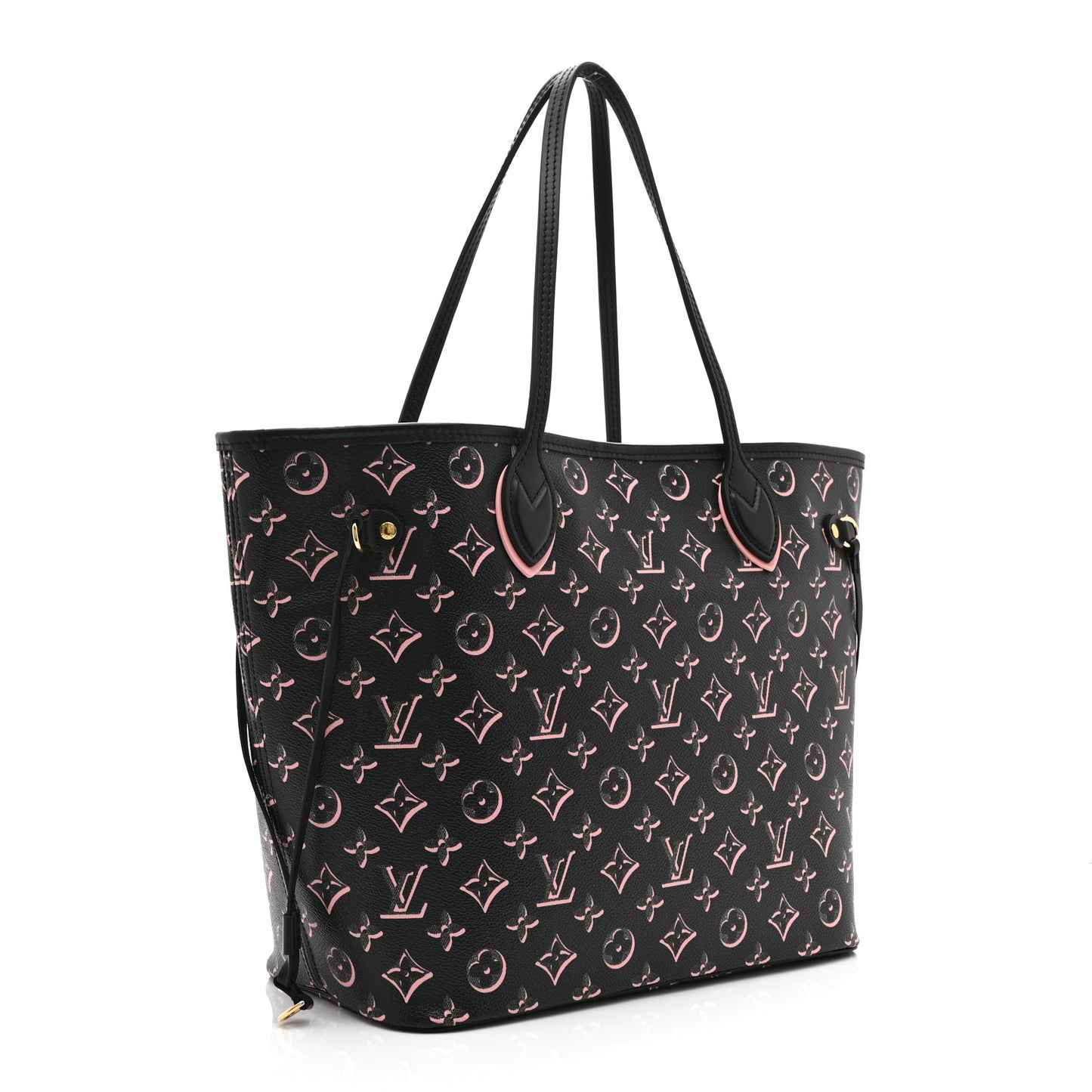 Monogram Fall For You Neverfull MM Black Black