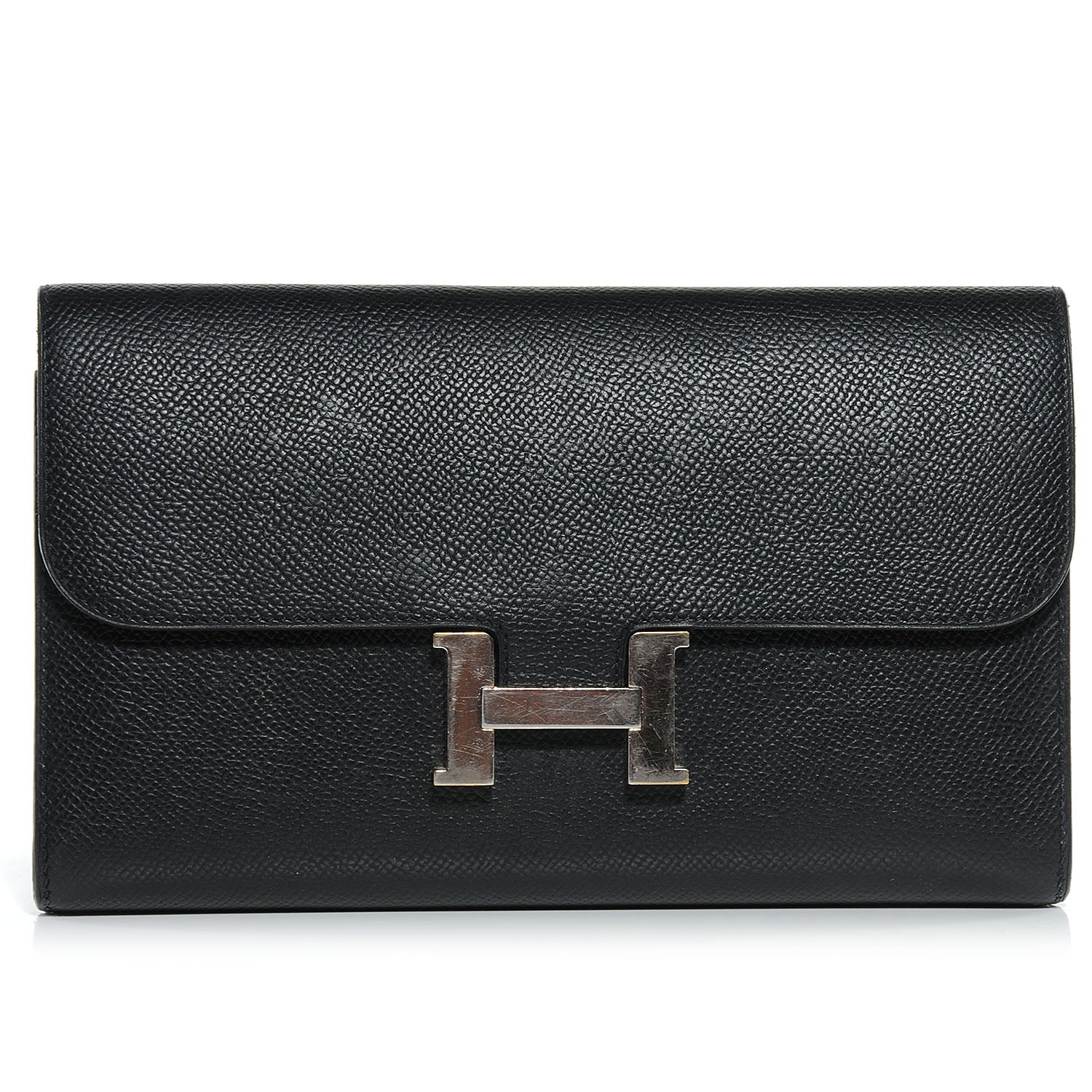 Hermes Epsom Constance Long Wallet Black 1 of 7