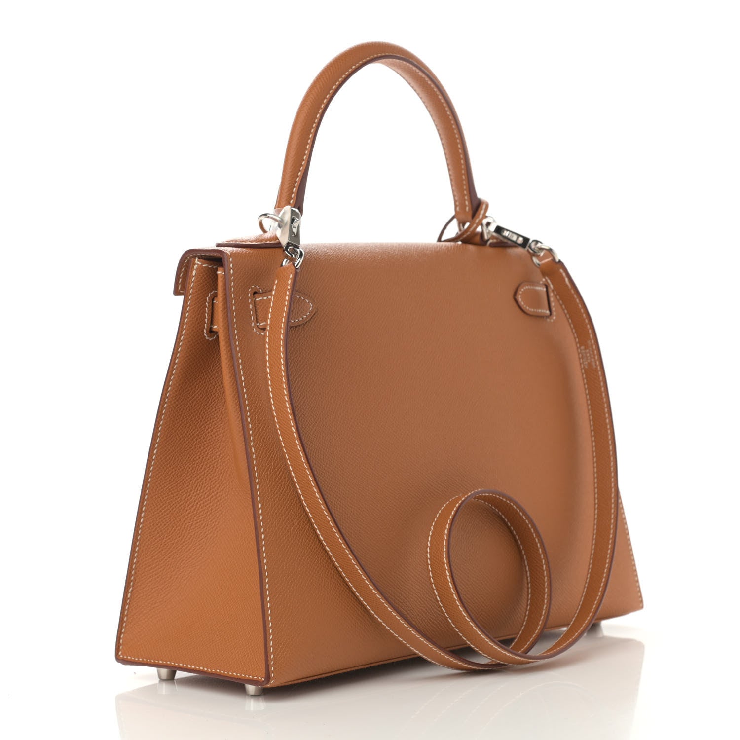 Hermes Epsom Kelly Sellier 28 Gold 2 of 10