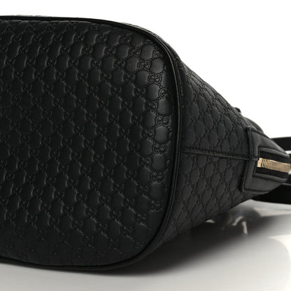 Gucci Microguccissima Medium Dome Bag Black 9 of 9