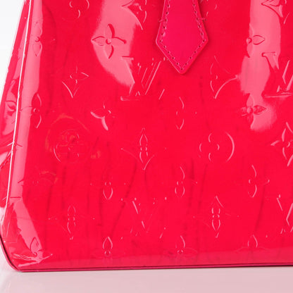 Louis Vuitton Vernis Wilshire PM Rose Pop 6 of 9