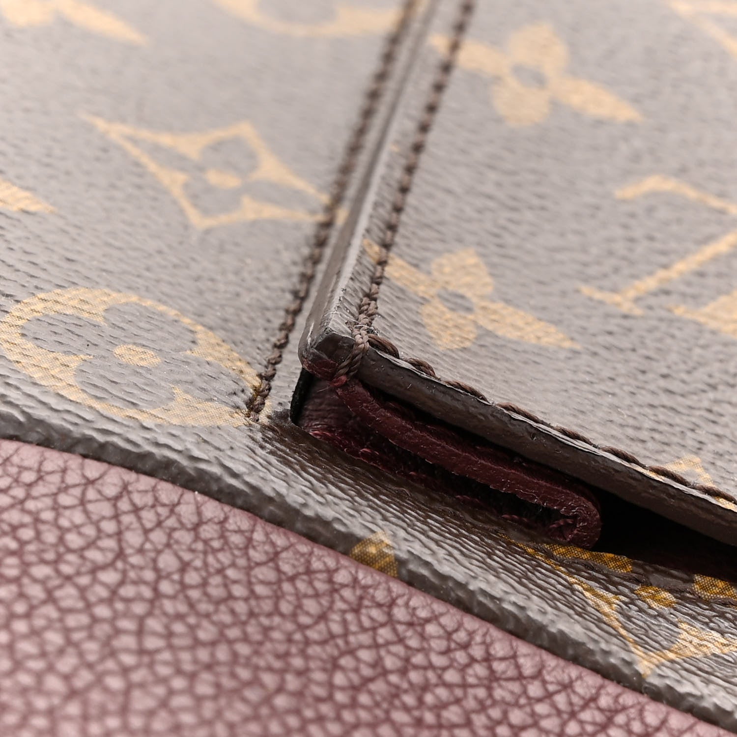 Louis Vuitton Monogram Olympe Bordeaux 14 of 17
