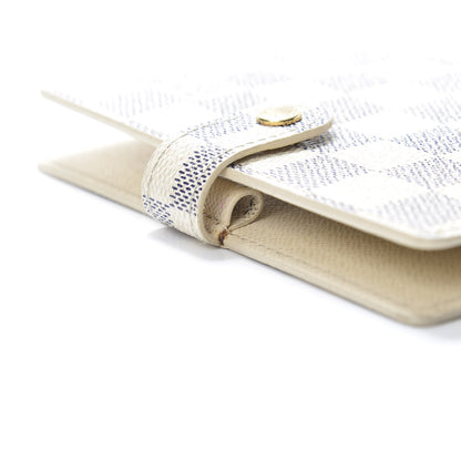 Louis Vuitton Damier Azur Small Ring Agenda Cover 13 of 13