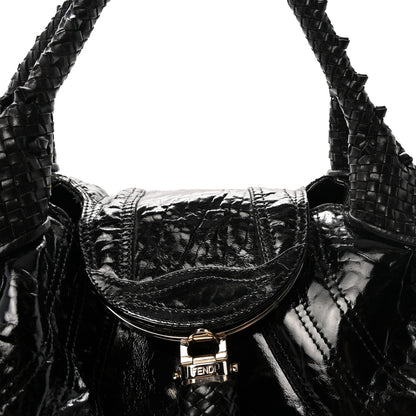Fendi Crispe Vernice Spy Black 7 of 9