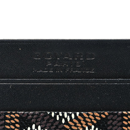 Goyard Goyardine Saint Sulpice Card Holder Black 6 of 11