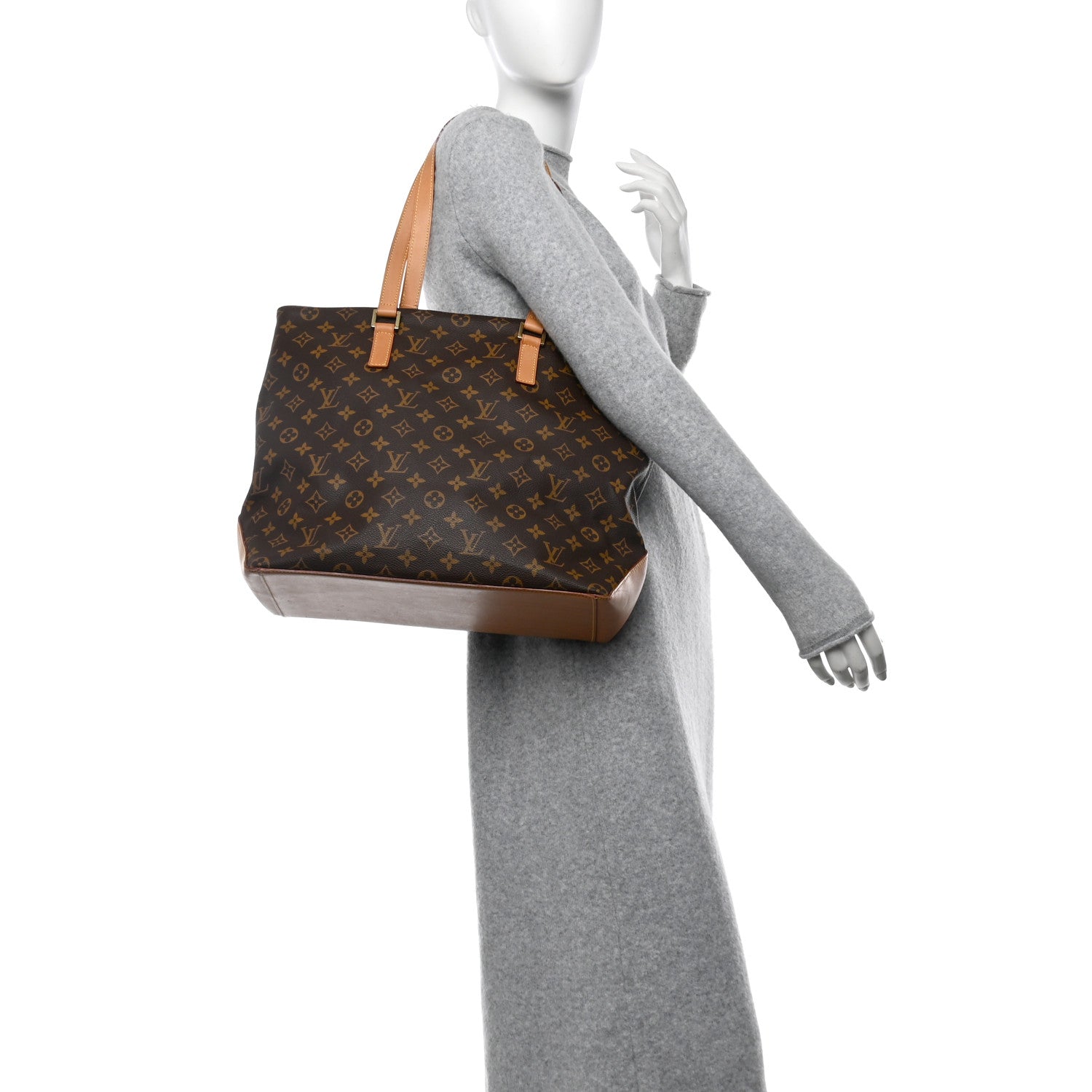 Louis Vuitton Monogram Cabas Mezzo 2 of 13
