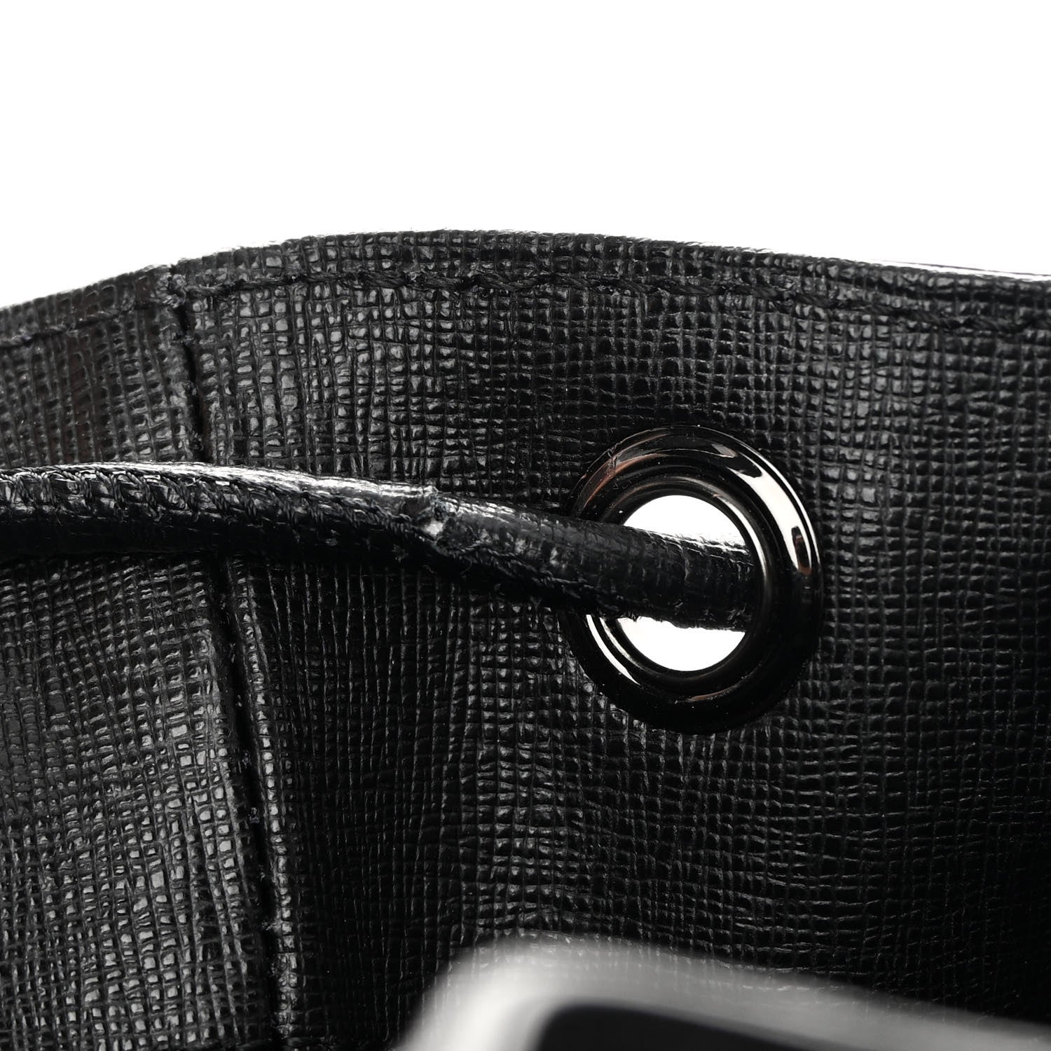 Off-White Saffiano Diag Backpack Black White 11 of 11