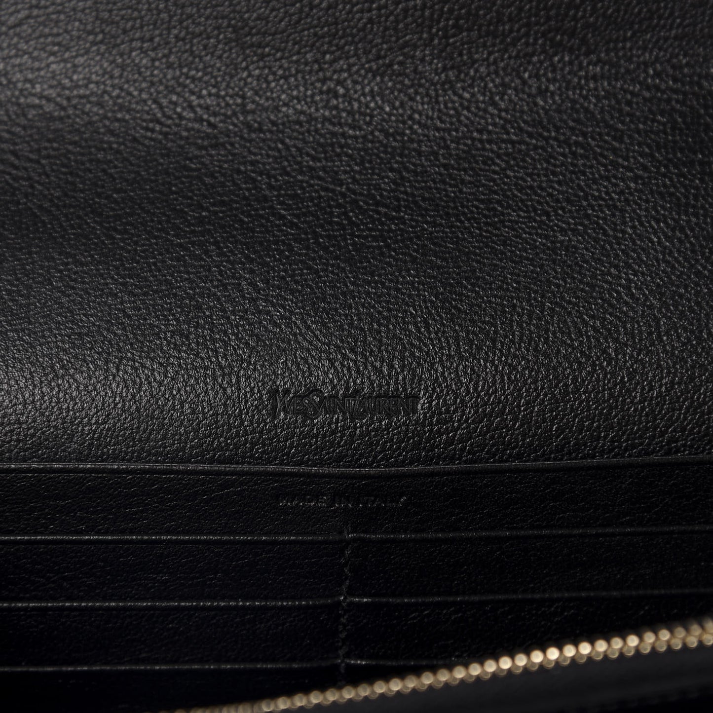 Calfskin Monogram Belle de Jour Chain Clutch Black