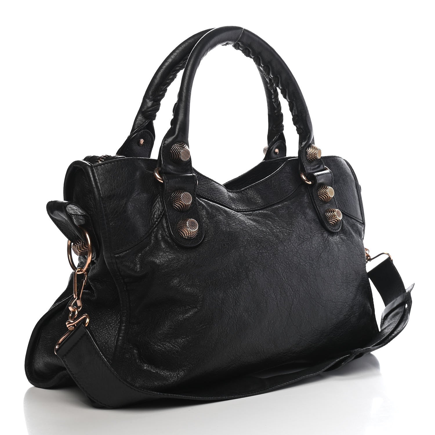 Balenciaga Agneau Giant 21 Rose Gold Hardware City Black 3 of 11