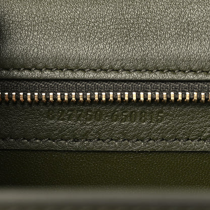 Gucci Shiny Polished Calfskin Medium Bamboo Luscious Green 8 of 11