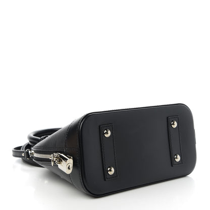 Louis Vuitton Epi Alma BB Black 4 of 11