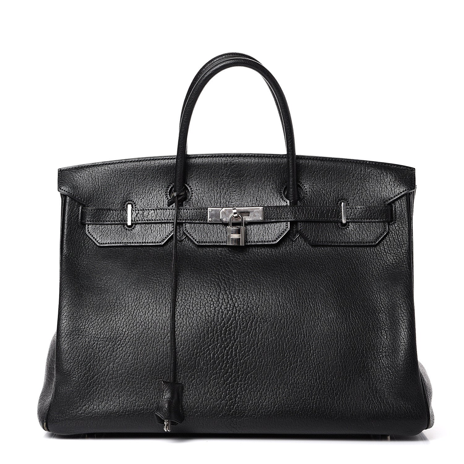 Hermes Chevre De Coromandel Birkin 40 Black 1 of 26