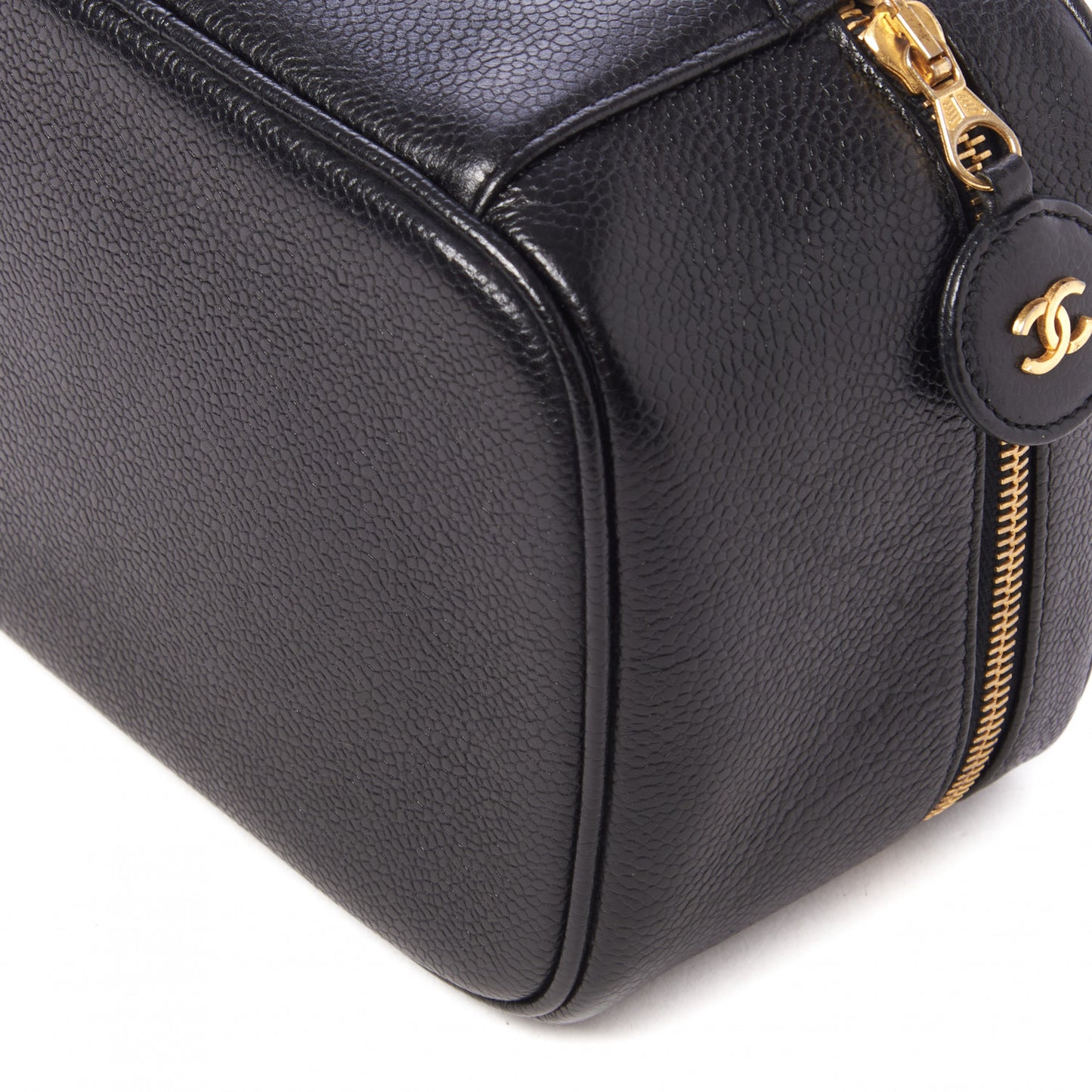 Caviar Vanity Cosmetic Case Black