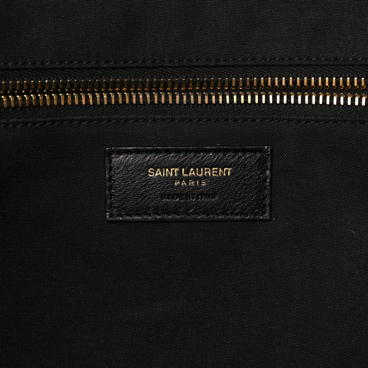 Saint Laurent Linen Calfskin Rive Gauche Tote Natural 6 of 14