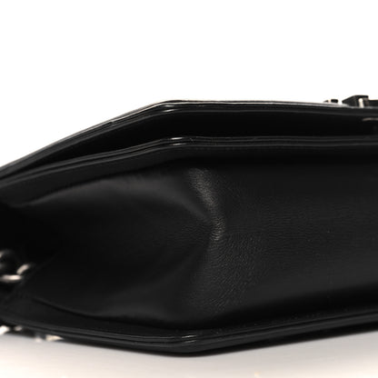 Chanel Lambskin Chevron Quilted Medium Boy Flap Black 9 of 10