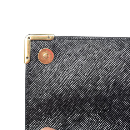 Prada Saffiano Cahier Mini Bag Black 11 of 12