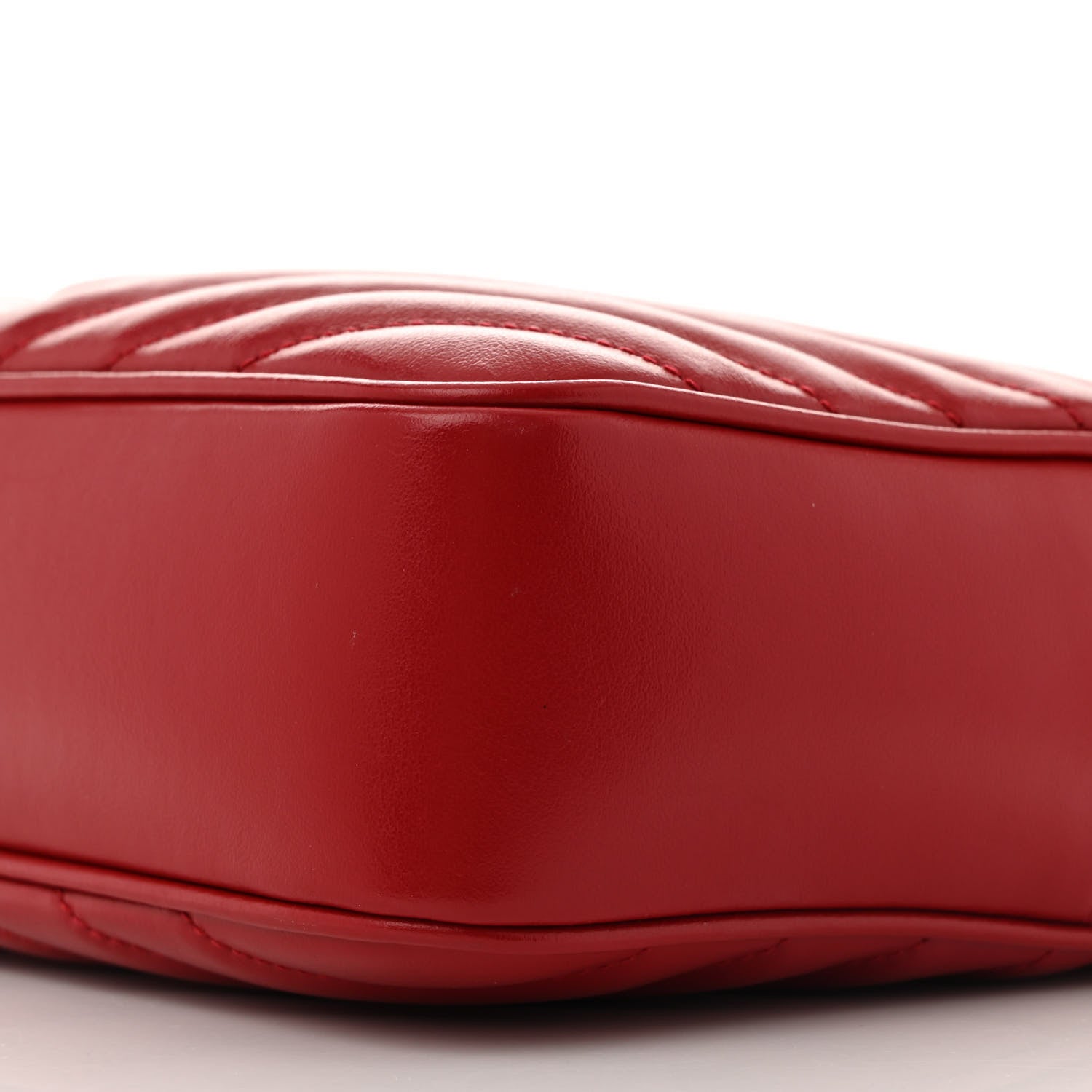 Saint Laurent Calfskin Matelasse Monogram Lou Camera Bag Rouge Eros 10 of 13