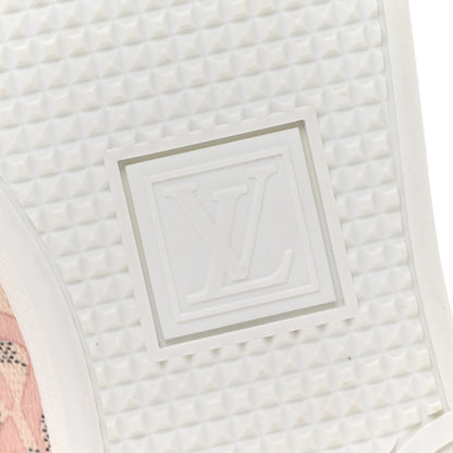 Louis Vuitton Damier Azur Tahitienne Bora Bora Sneakers 36.5 Rose Ballerine 7 of 10