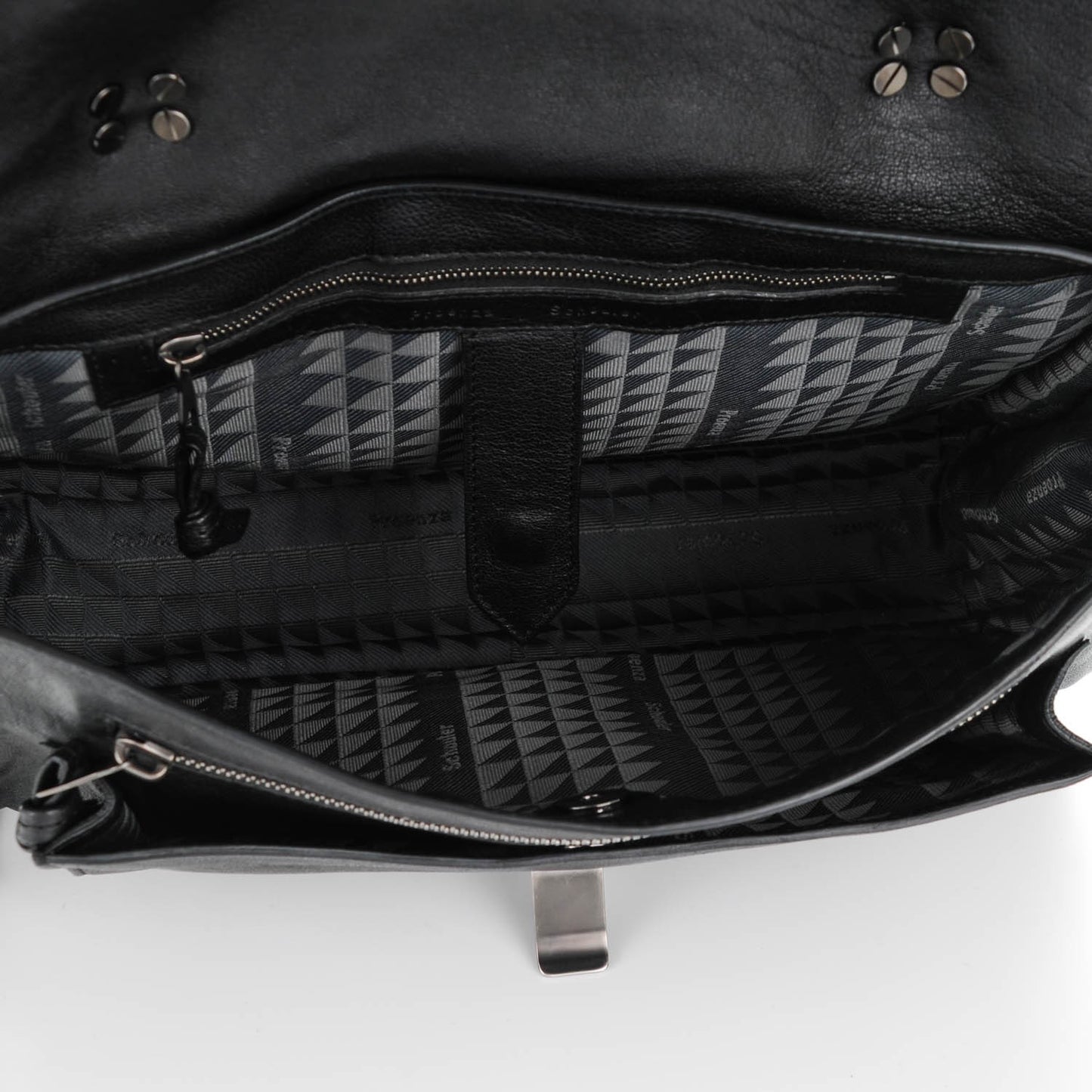 Lambskin Medium PS1 Satchel Black