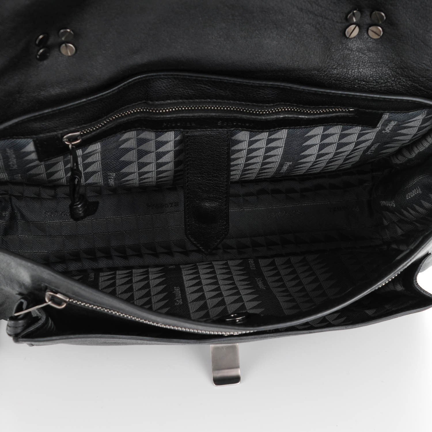 Proenza Schouler Lambskin Medium PS1 Satchel Black 5 of 7
