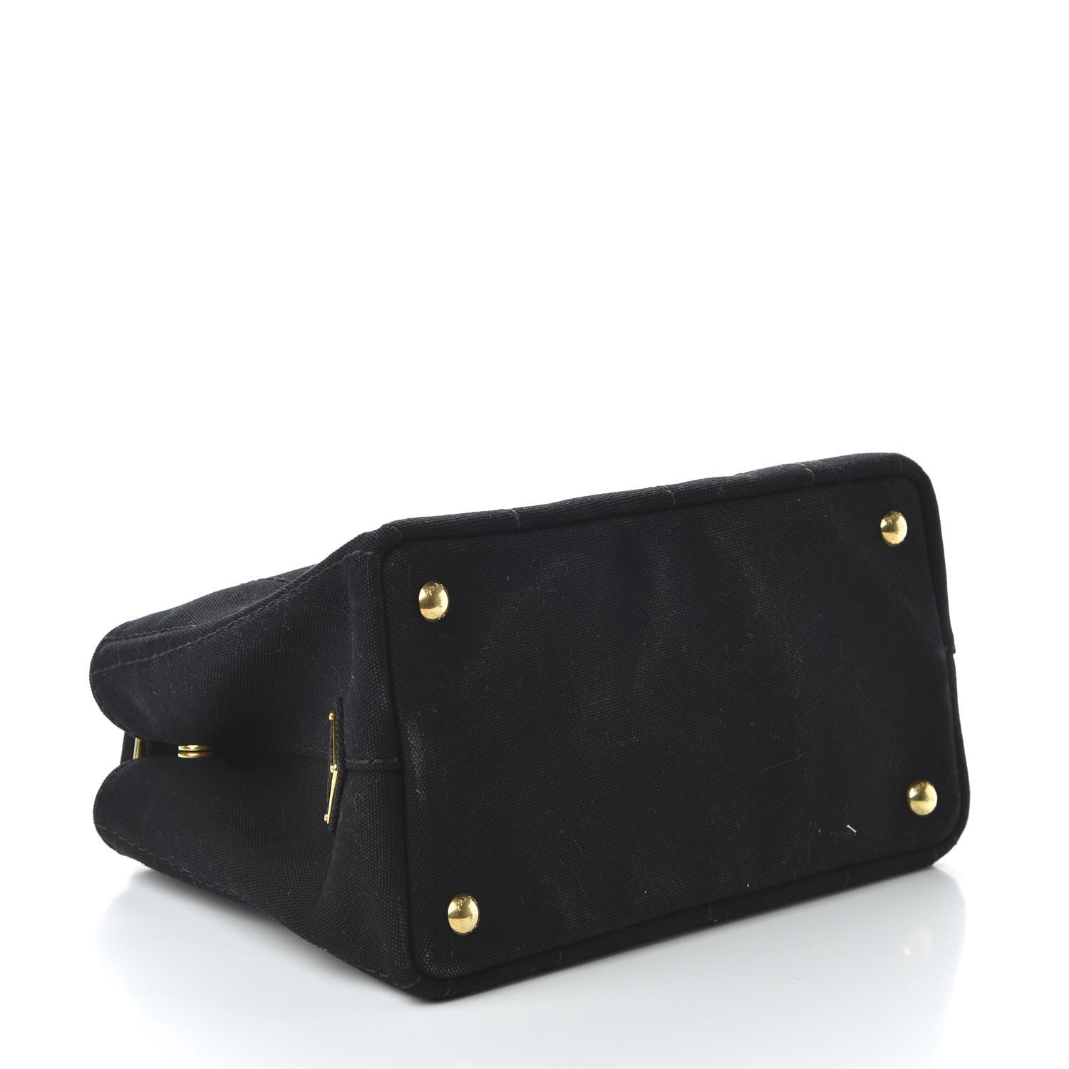 Prada Canapa Small Logo Tote Black 4 of 9