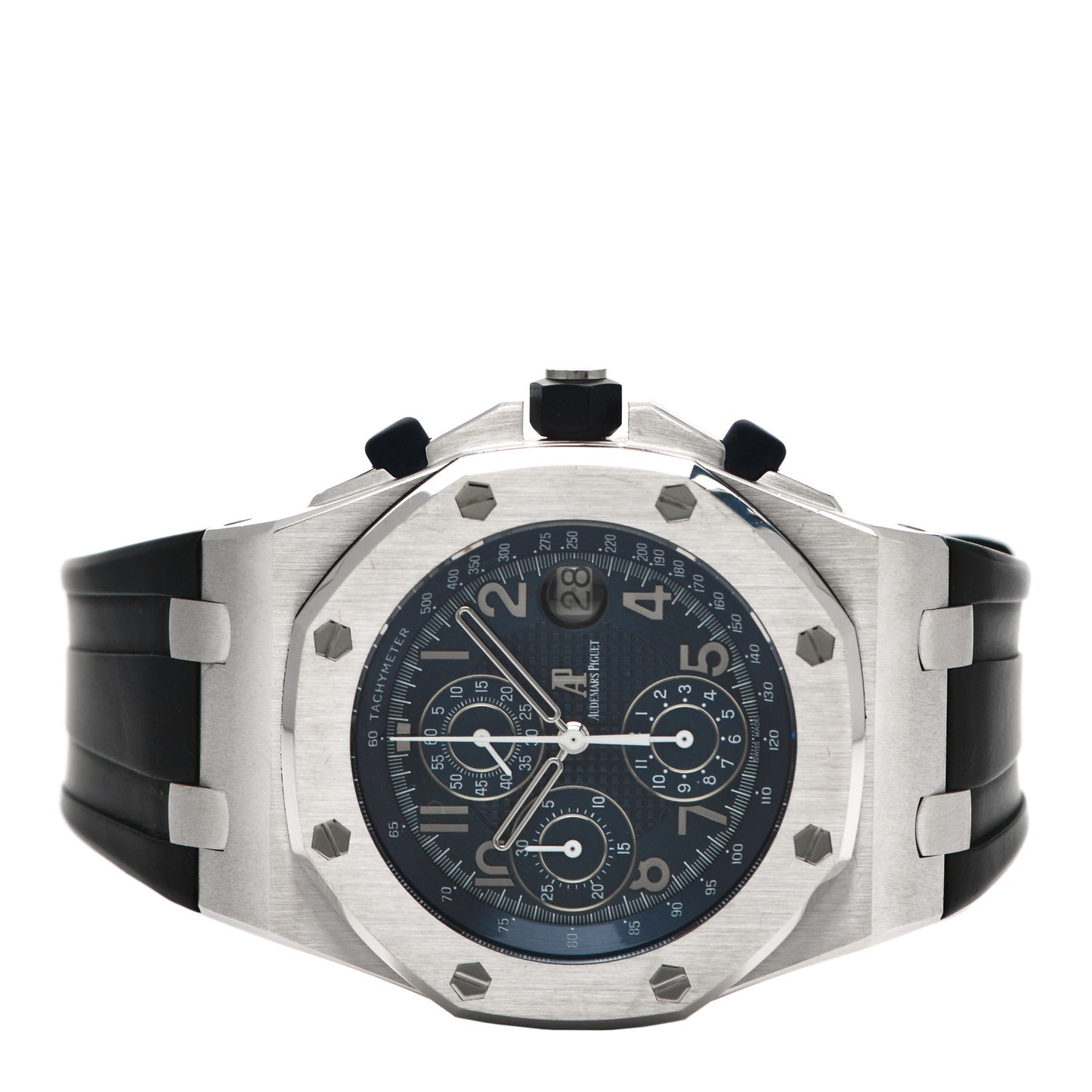 18K White Gold Rubber 42mm Royal Oak Offshore Pride of Russia Automatic Watch Blue 26061BC.OO.D001CR.01