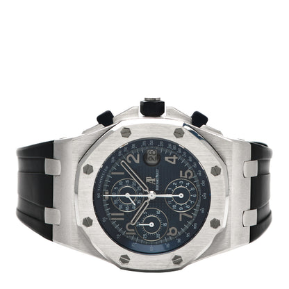 Audemars Piguet 18K White Gold Rubber 42mm Royal Oak Offshore Pride of Russia Automatic Watch Blue 26061BC.OO.D001CR.01 2 of 7