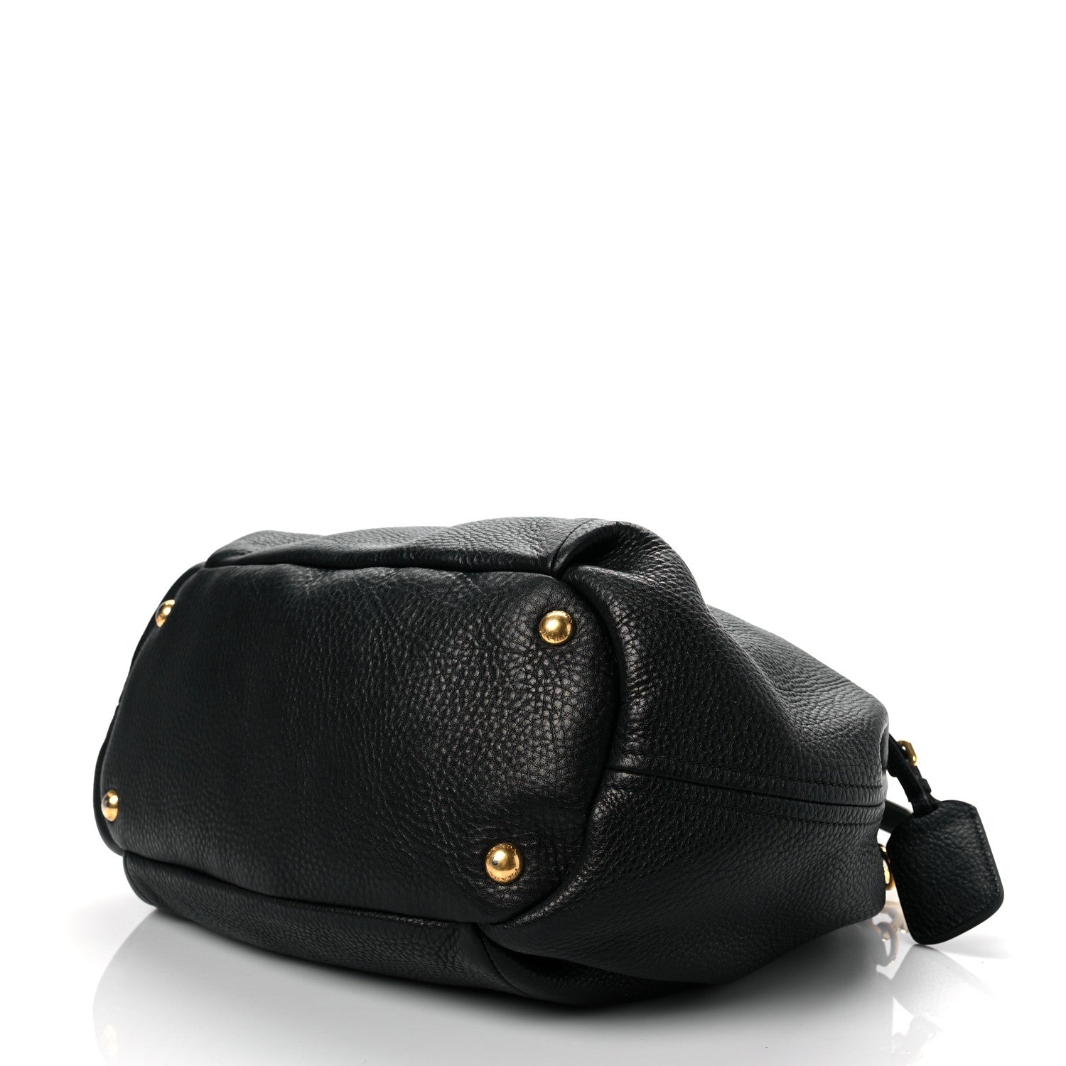 Prada Vitello Daino Shopping Tote Black 6 of 8