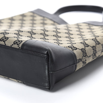 Gucci Monogram Shoulder Bag Black 7 of 10
