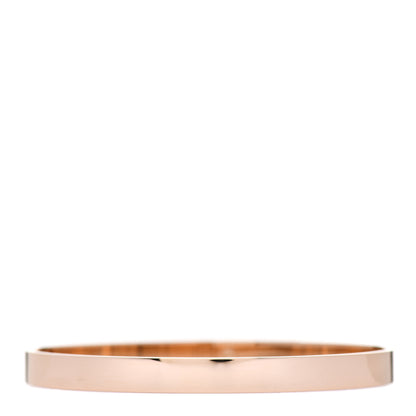 Hermes 18K Rose Gold Diamond PM Kelly Bracelet LG 2 of 4