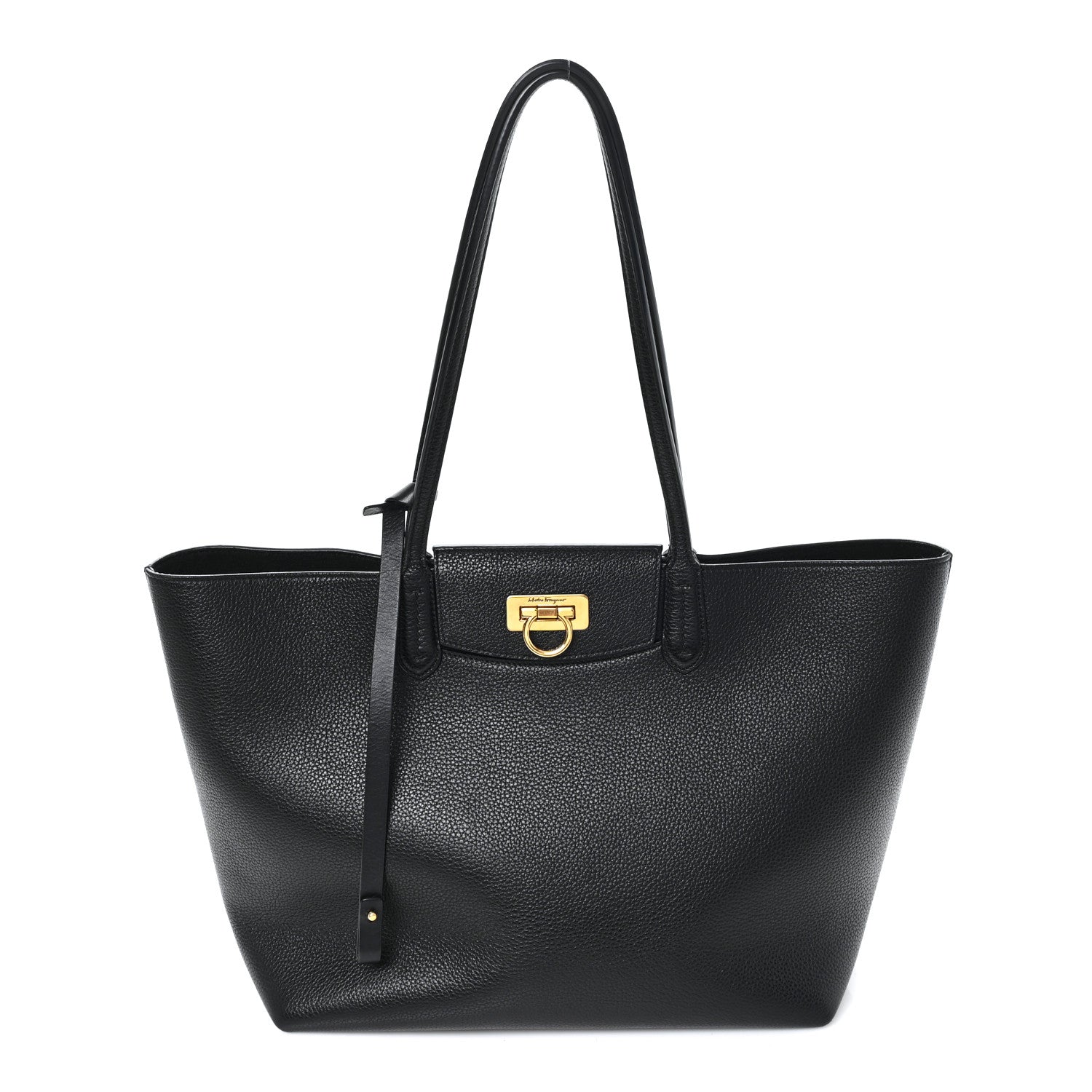 Salvatore Ferragamo Leather Travel Tote