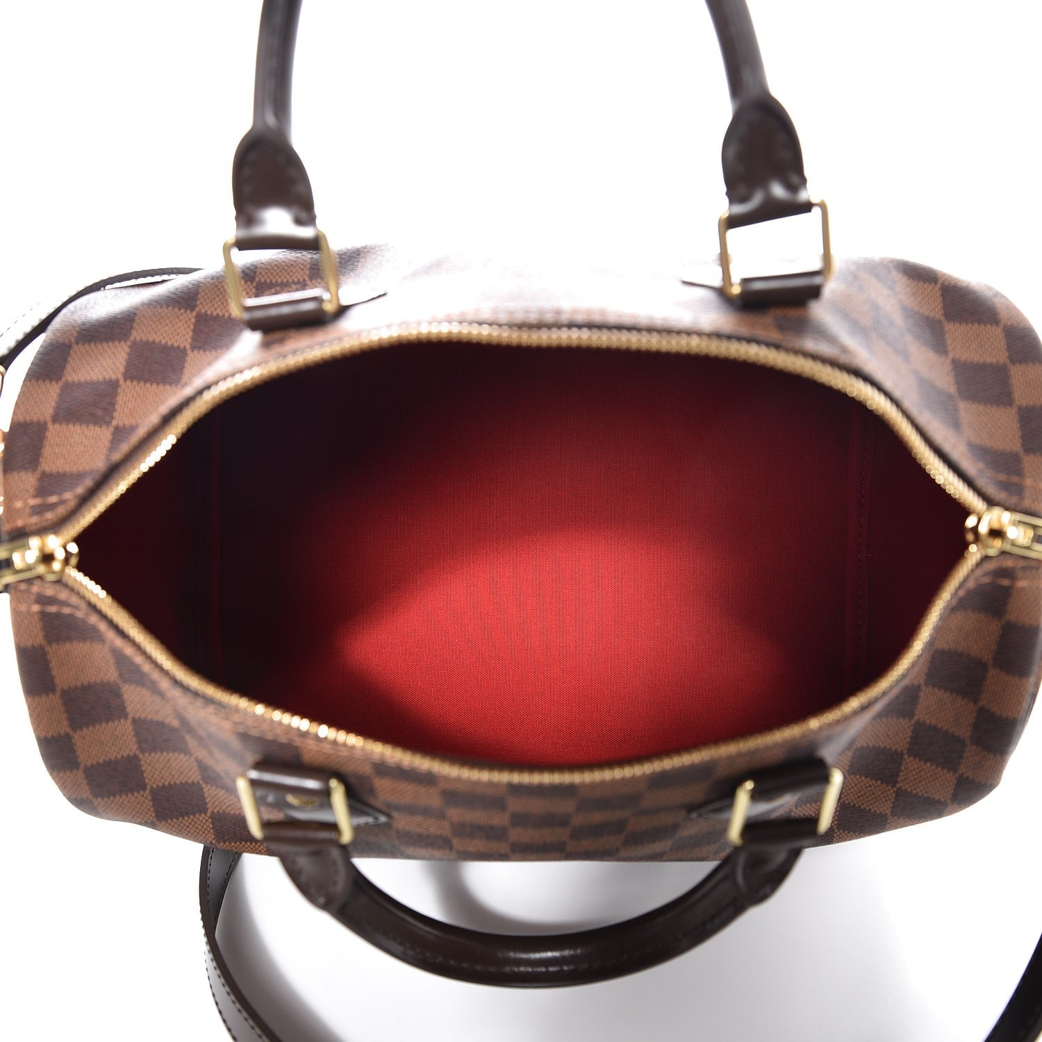 Louis Vuitton Damier Ebene Speedy Bandouliere 30 6 of 8